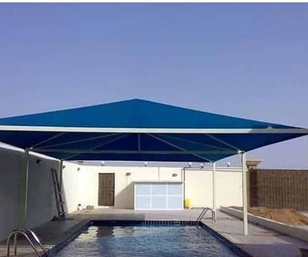 تركيب مظلات مسابح وجلسات خارجية في جدة في جدة