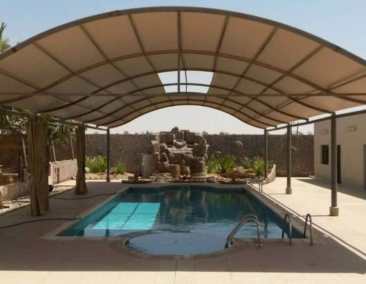 مظلات مسابح وجلسات خارجية في جدة في جدة